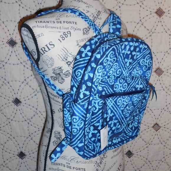 Vera Bradley Handbags - NWT Vera Bradley Leighton Backpack in Cuban Tiles